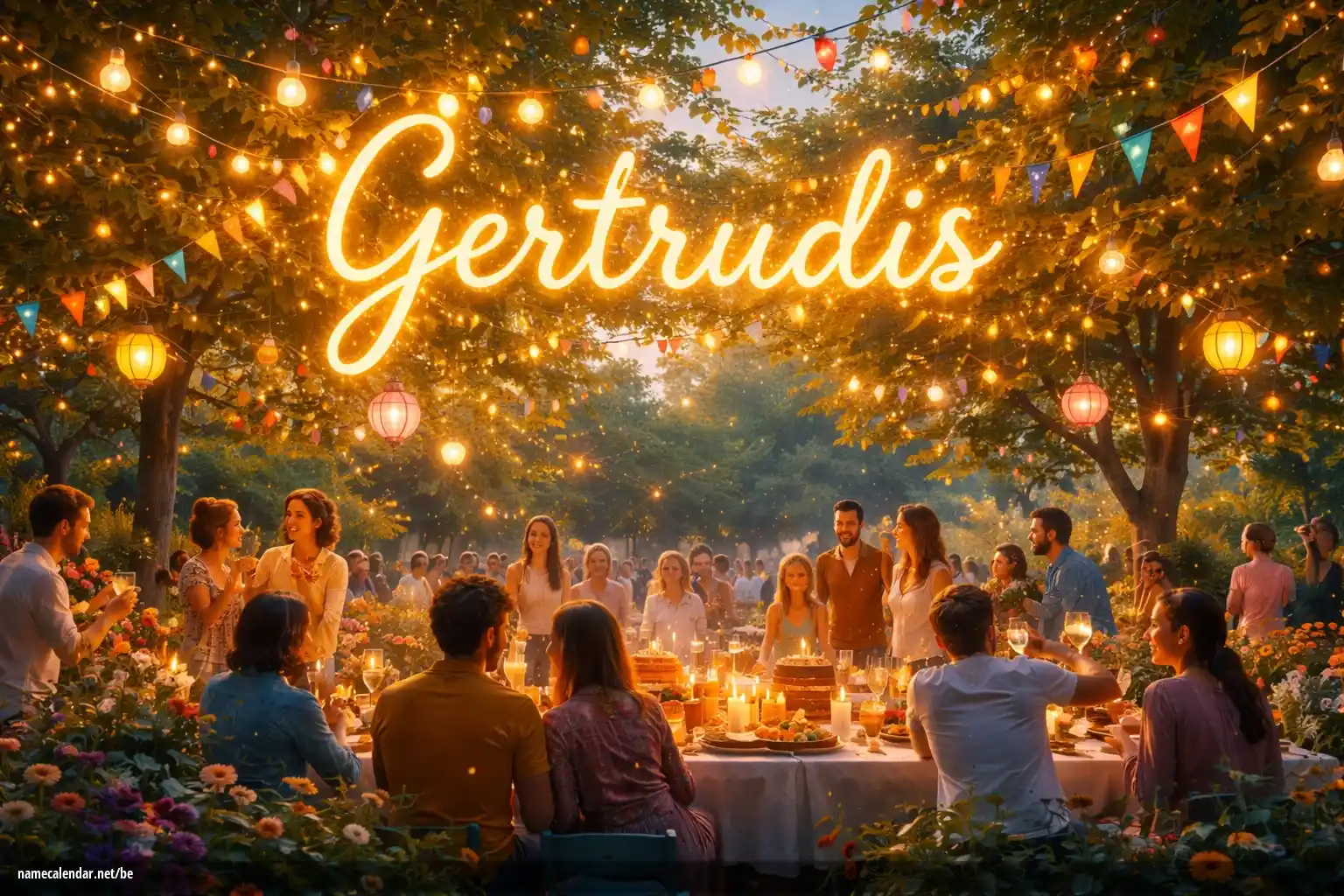 Святкаванне імянін і імянін - Gertrudis