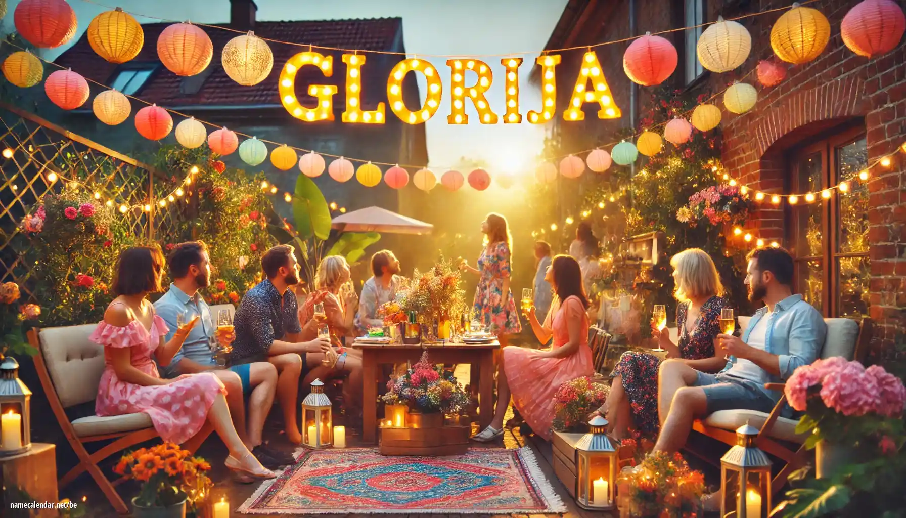 Святкаванне імянін і імянін - Glorija