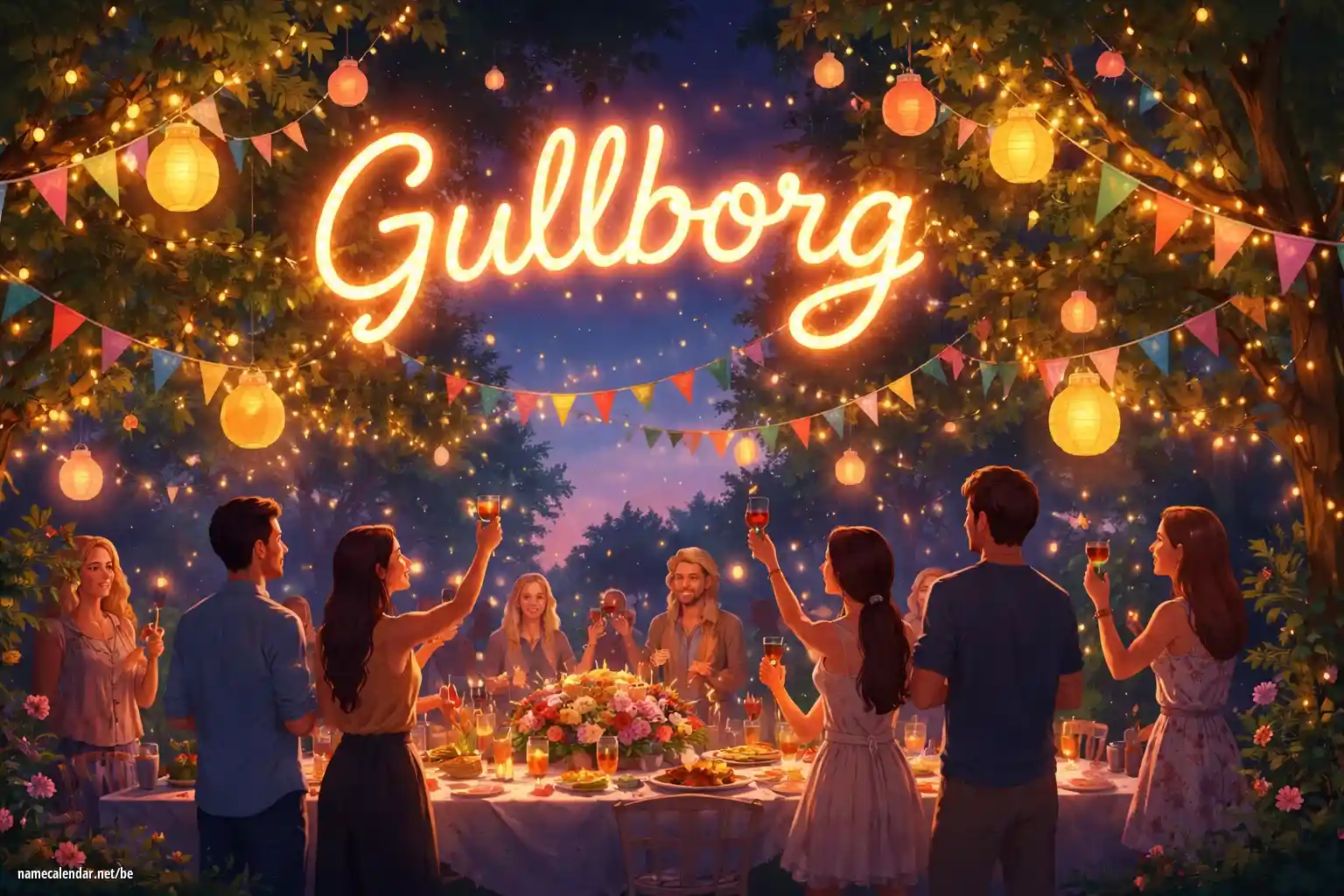 Святкаванне імянін і імянін - Gullborg