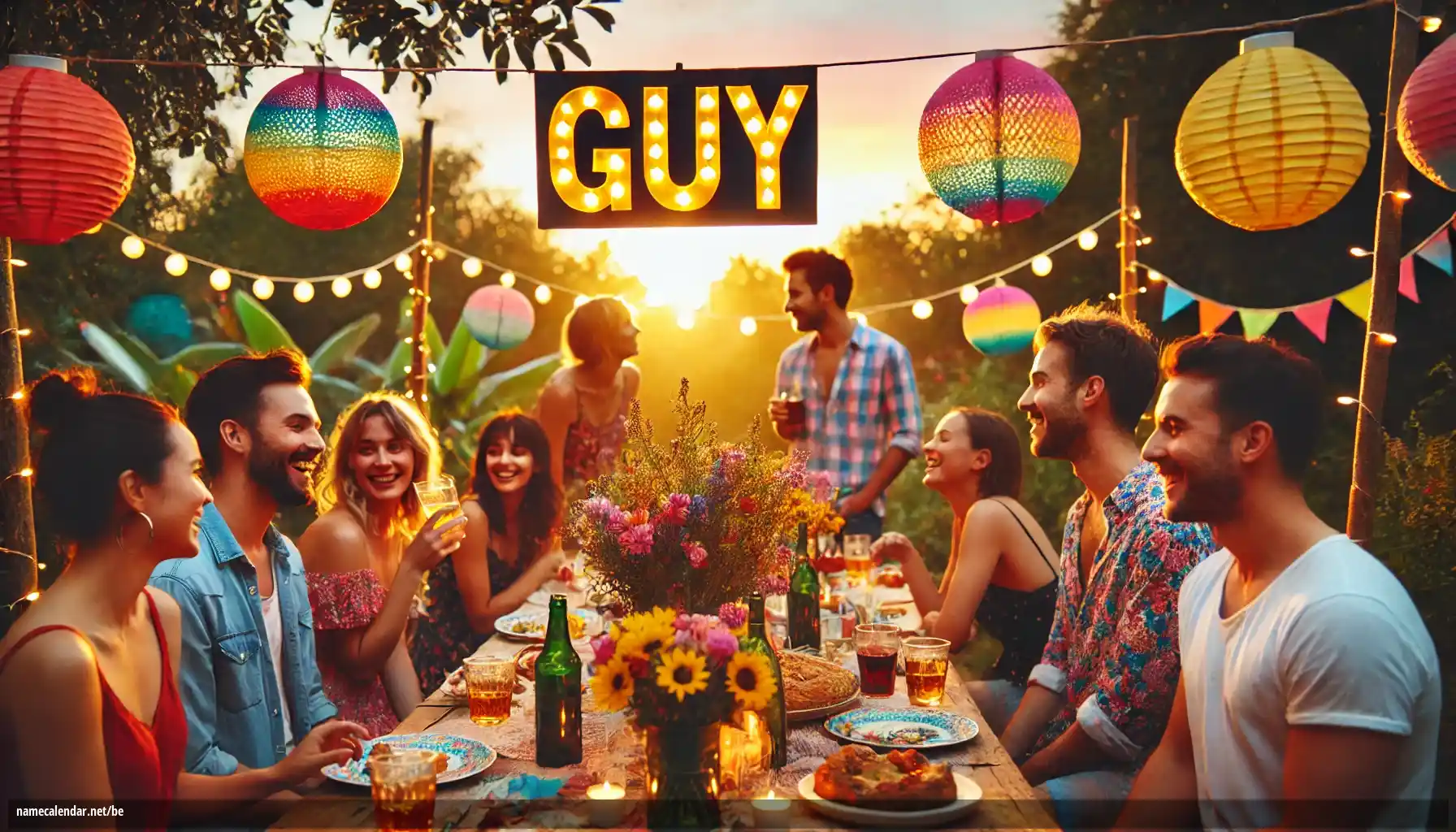 Святкаванне імянін і імянін - Guy