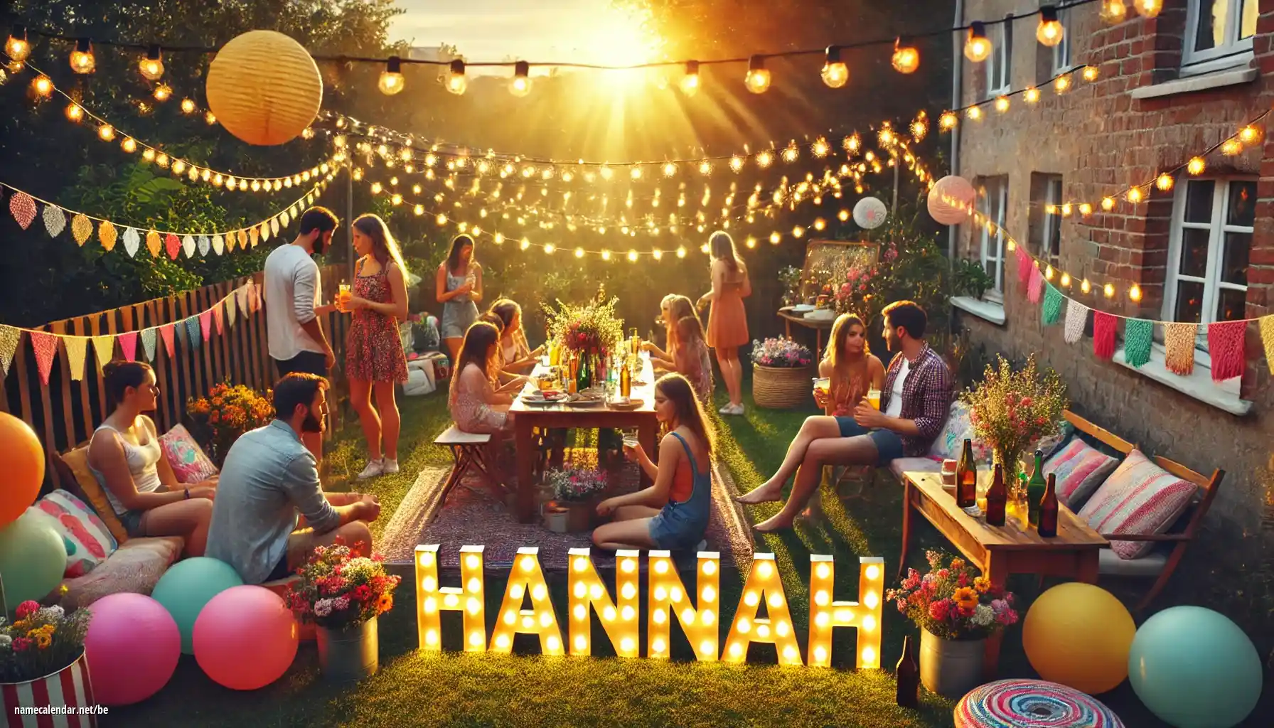 Святкаванне імянін і імянін - Hannah