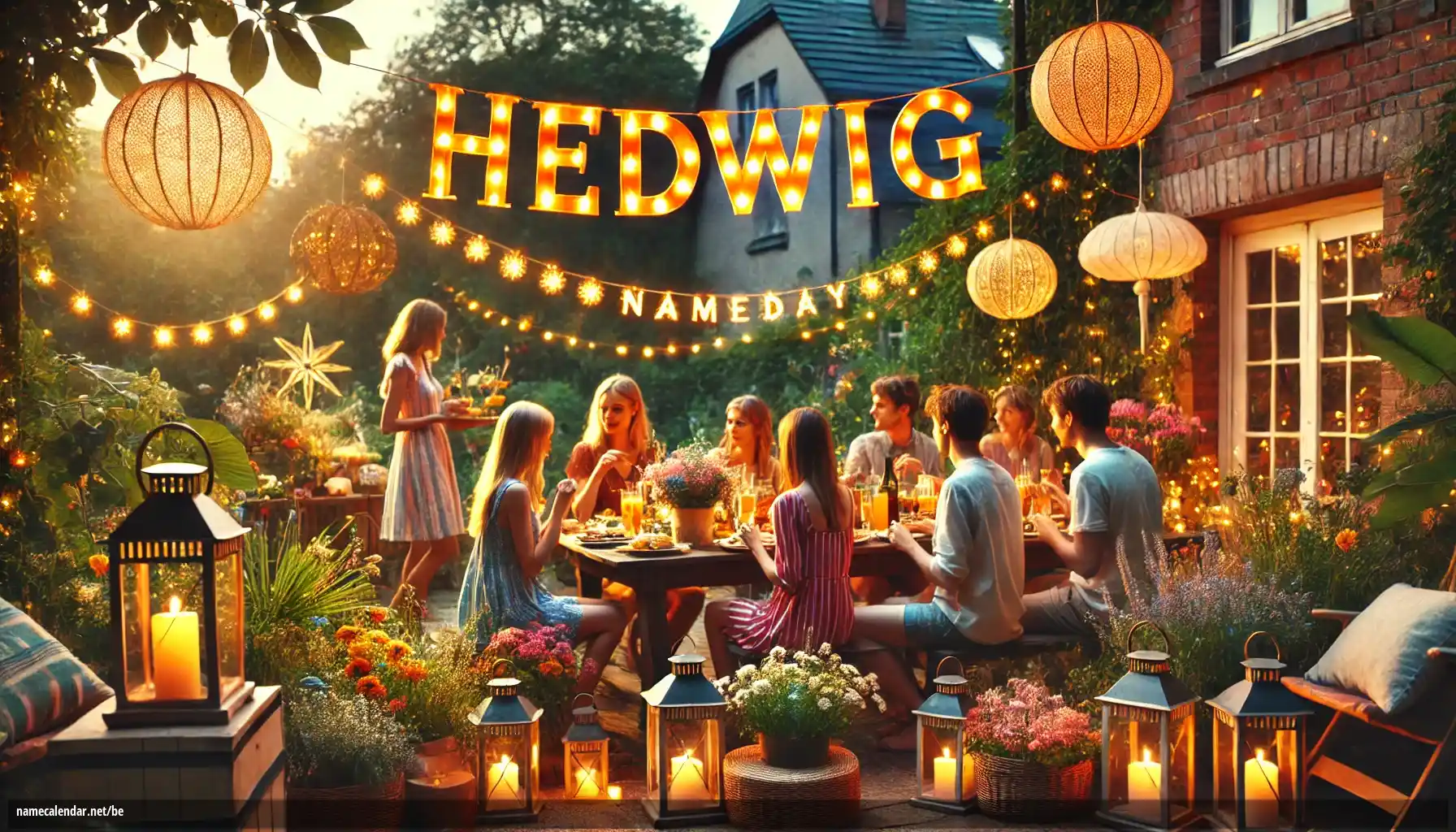 Святкаванне імянін і імянін - Hedwig