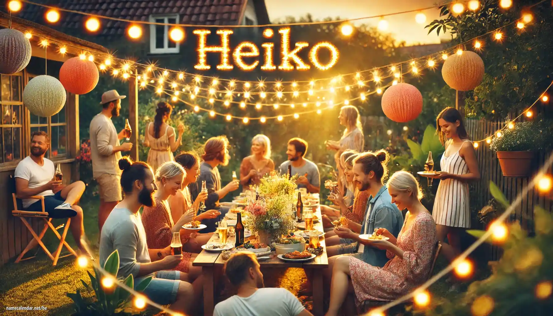 Святкаванне імянін і імянін - Heiko