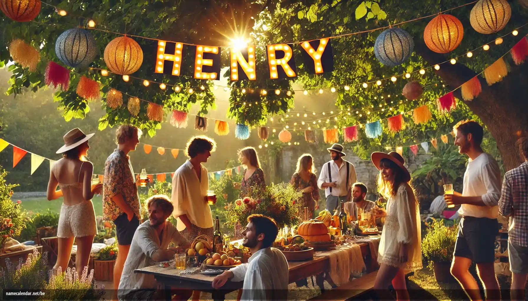 Святкаванне імянін і імянін - Henry