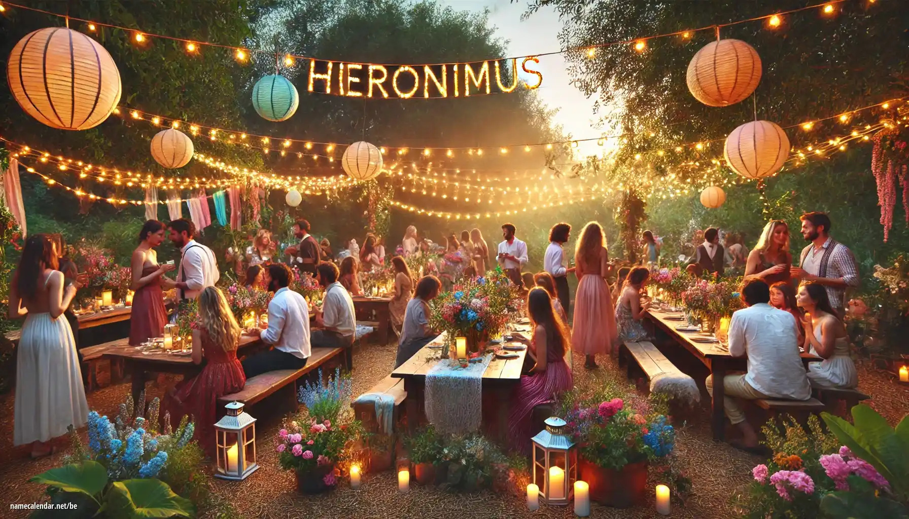 Святкаванне імянін і імянін - Hieronimus