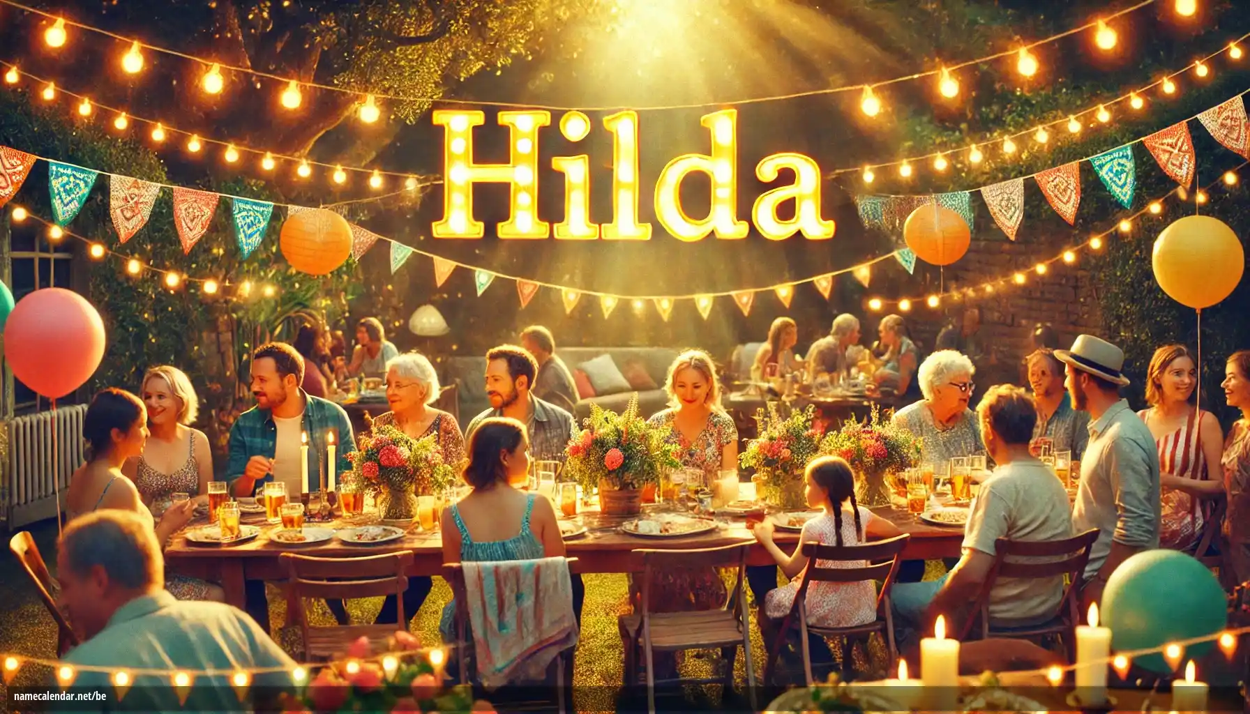 Святкаванне імянін і імянін - Hilda