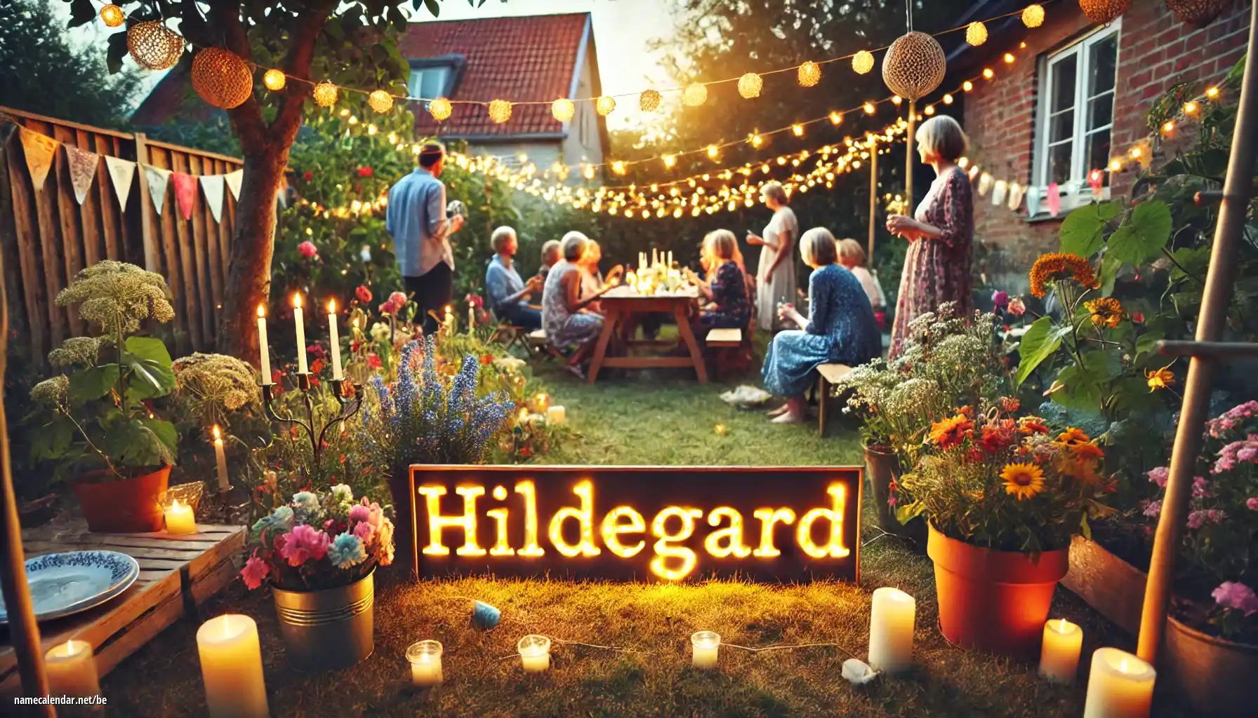 Святкаванне імянін і імянін - Hildegard