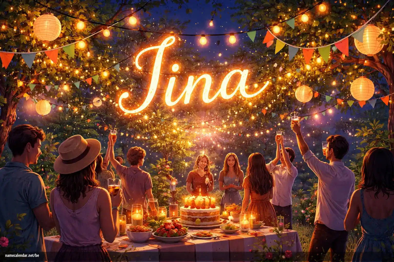 Святкаванне імянін і імянін - Iina