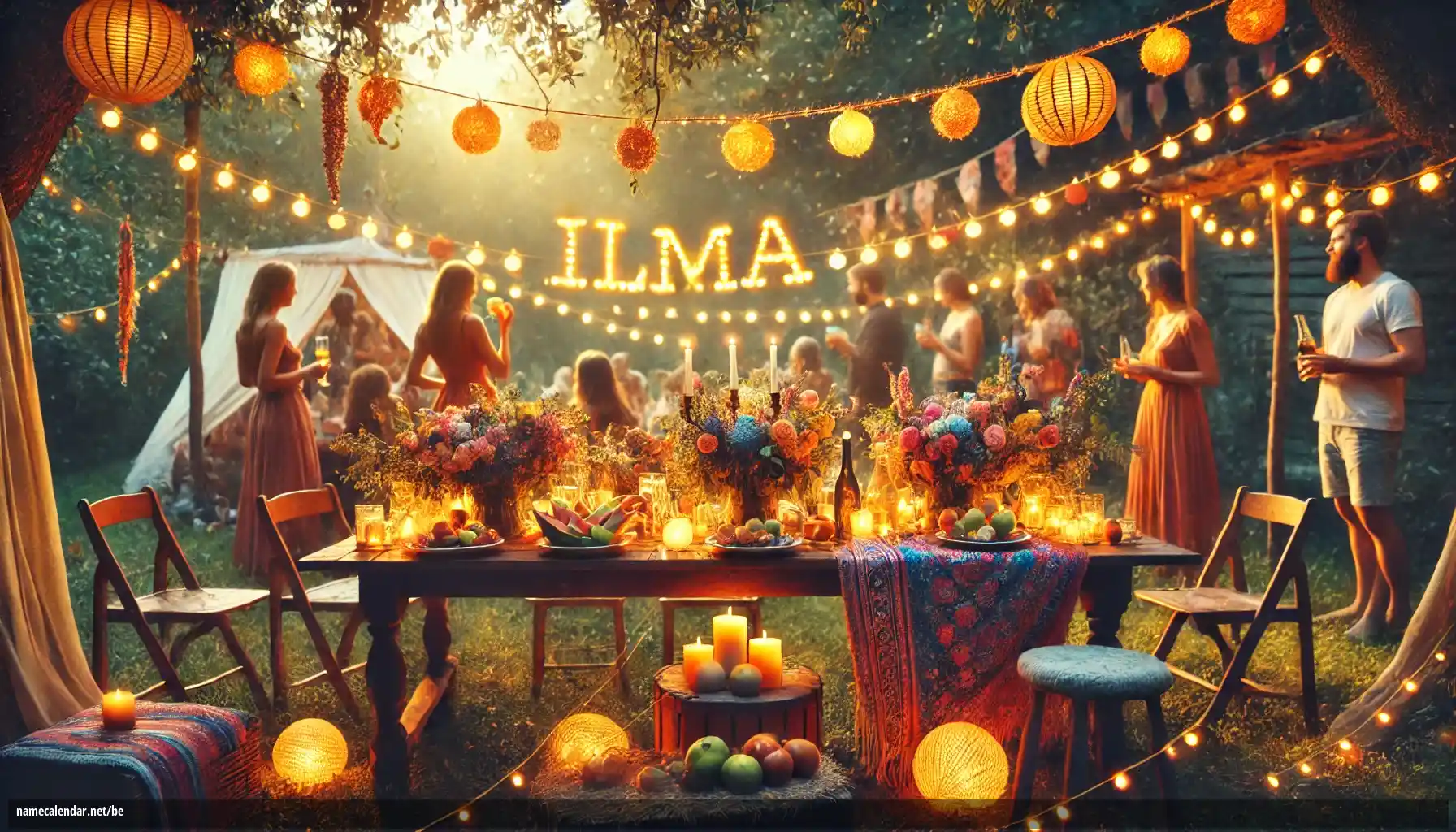 Святкаванне імянін і імянін - Ilma