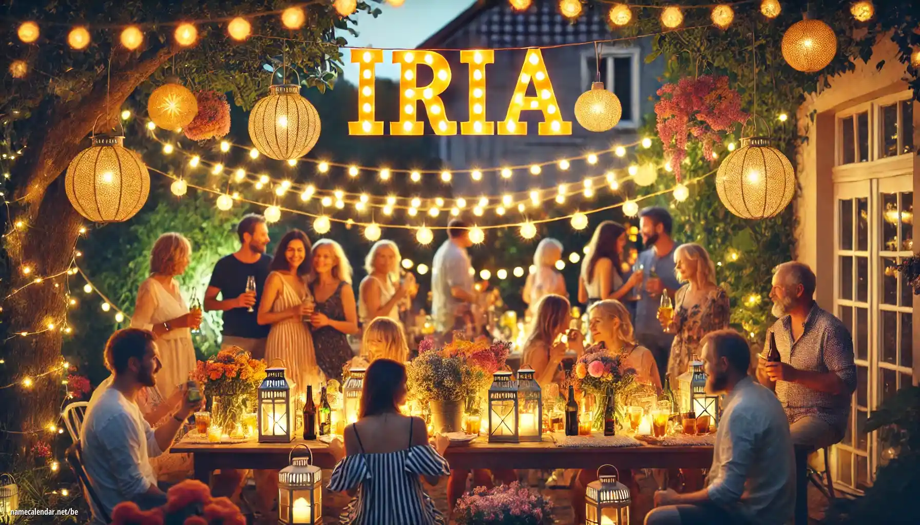 Святкаванне імянін і імянін - Iria