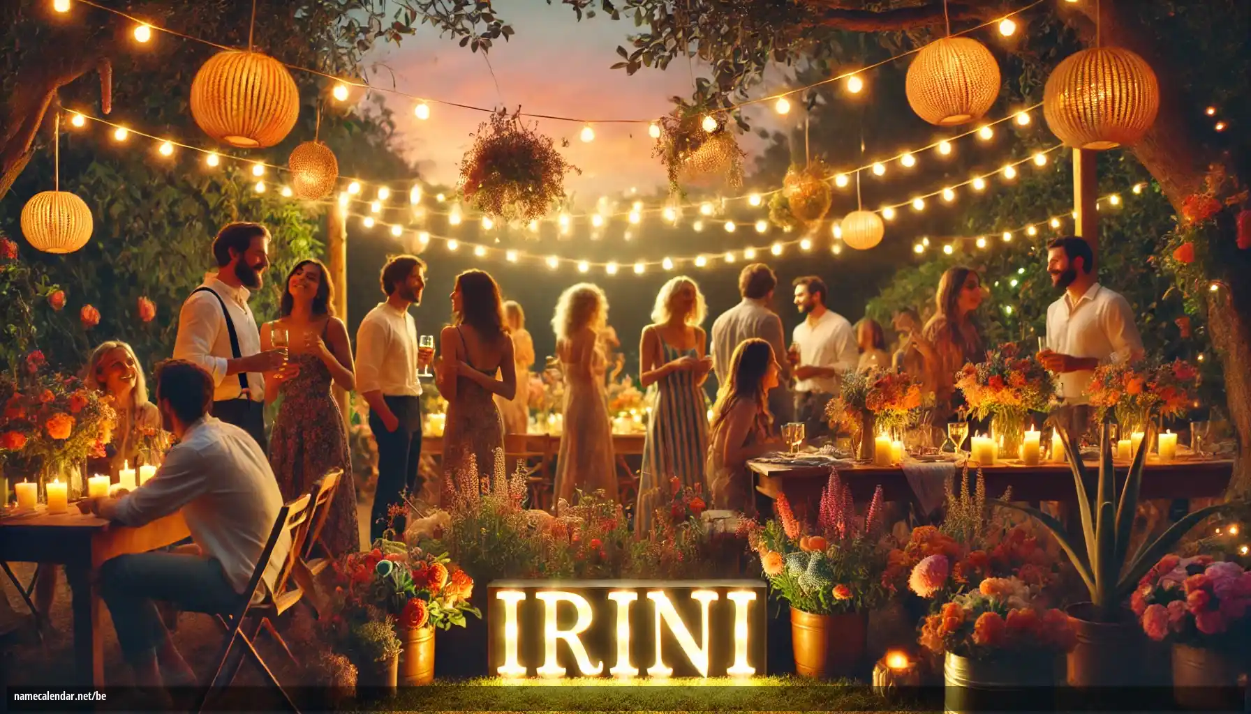 Святкаванне імянін і імянін - Irini