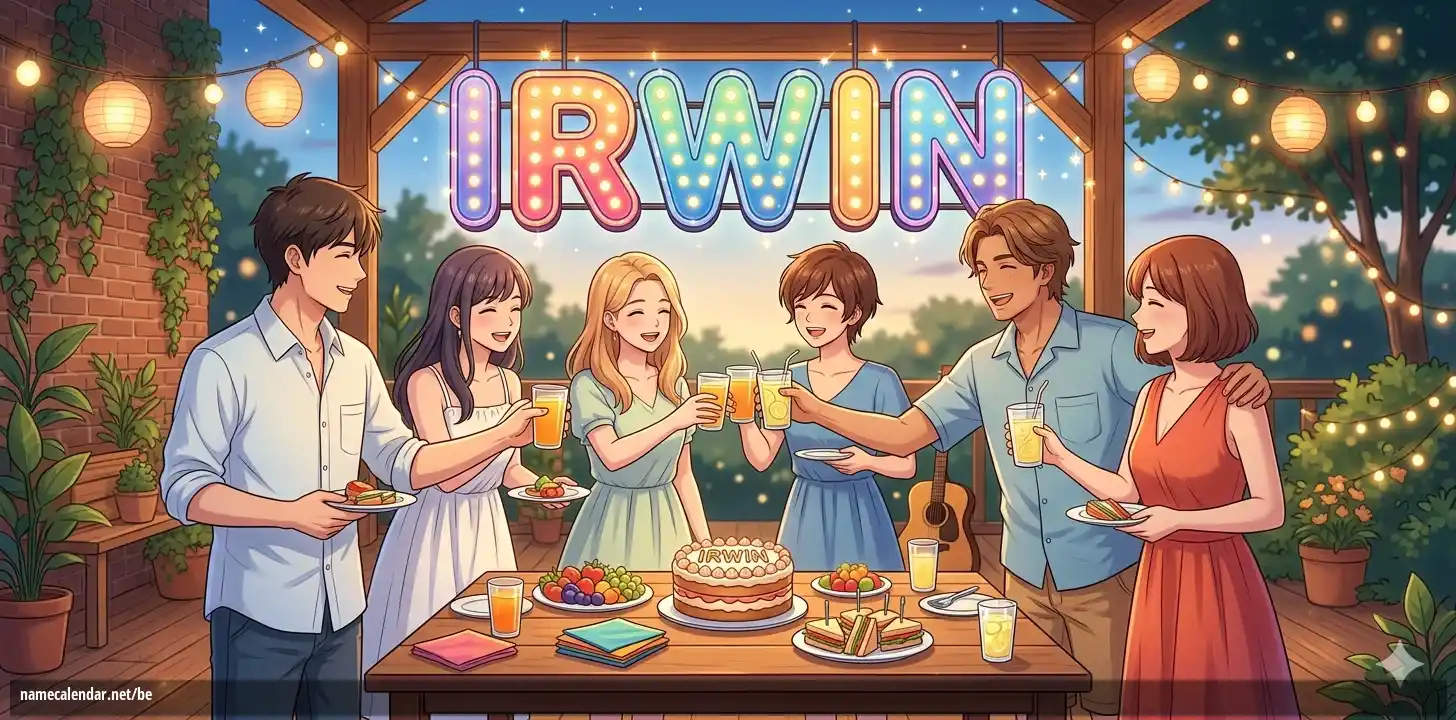 Святкаванне імянін і імянін - Irwin