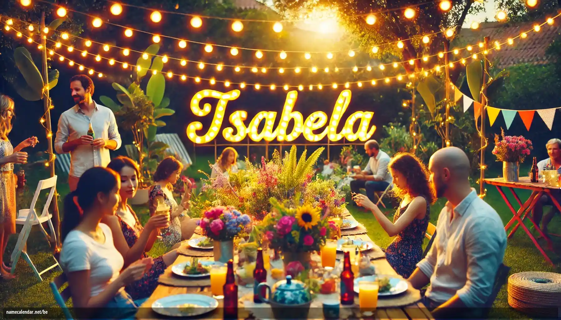 Святкаванне імянін і імянін - Isabela