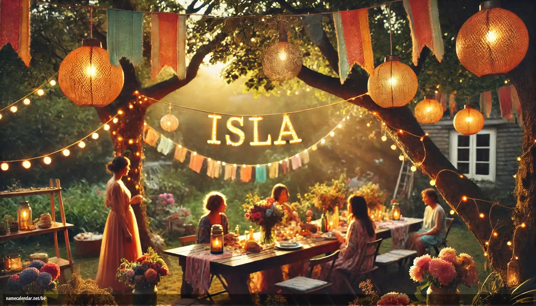 Святкаванне імянін і імянін - Isla