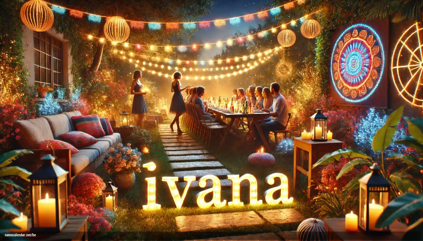 Святкаванне імянін і імянін - Ivana