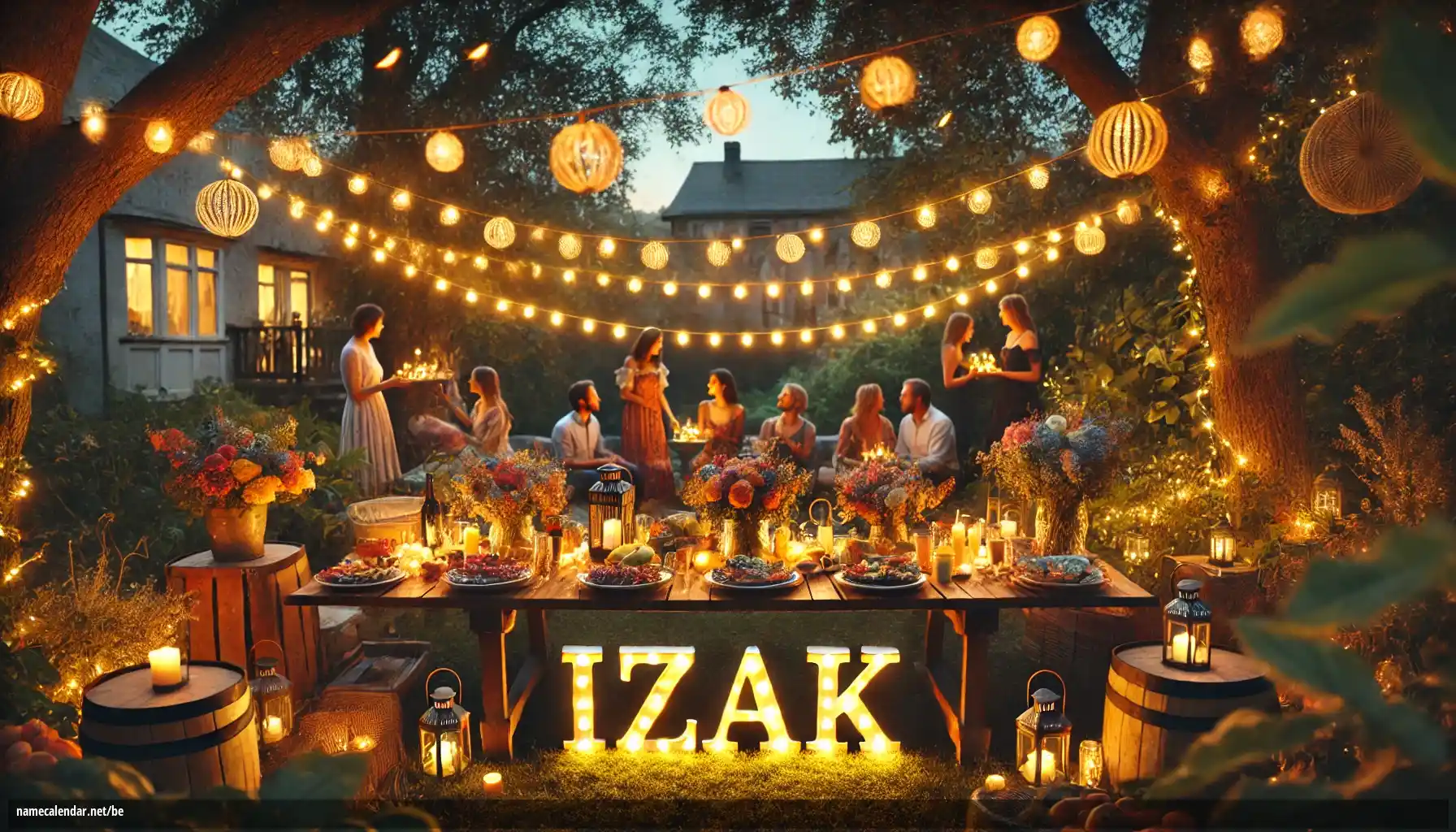 Святкаванне імянін і імянін - Izak