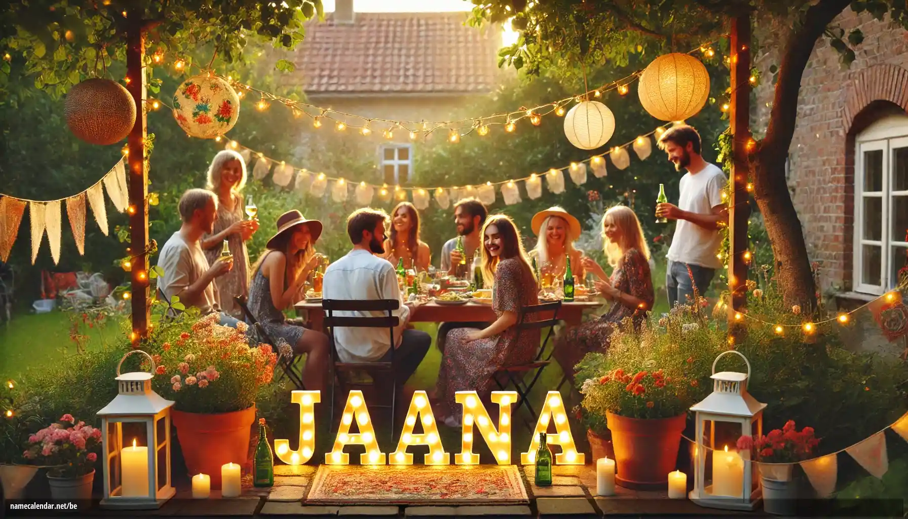 Святкаванне імянін і імянін - Jaana