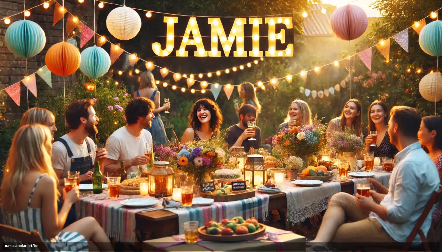 Святкаванне імянін і імянін - Jamie