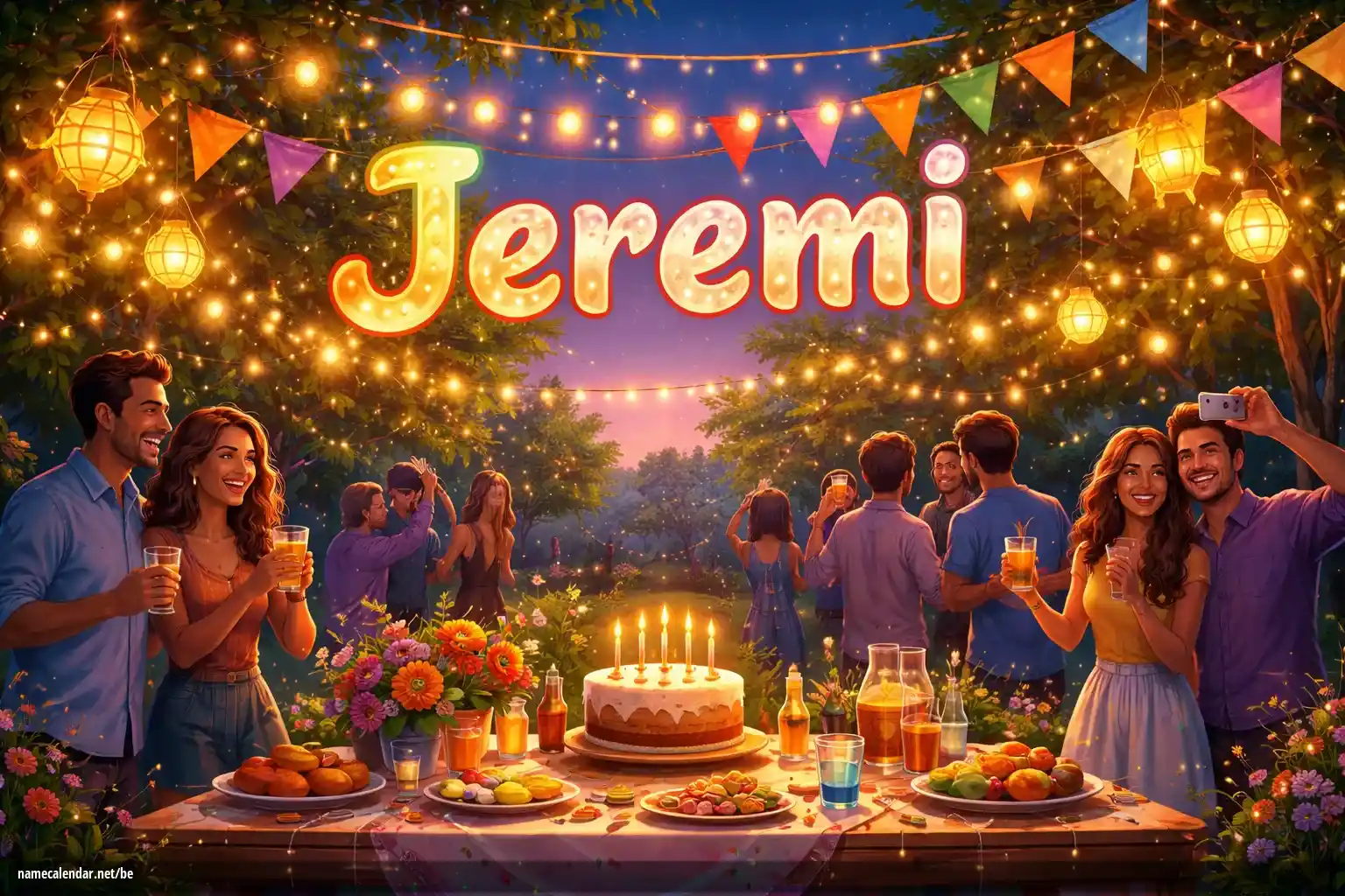 Святкаванне імянін і імянін - Jeremi