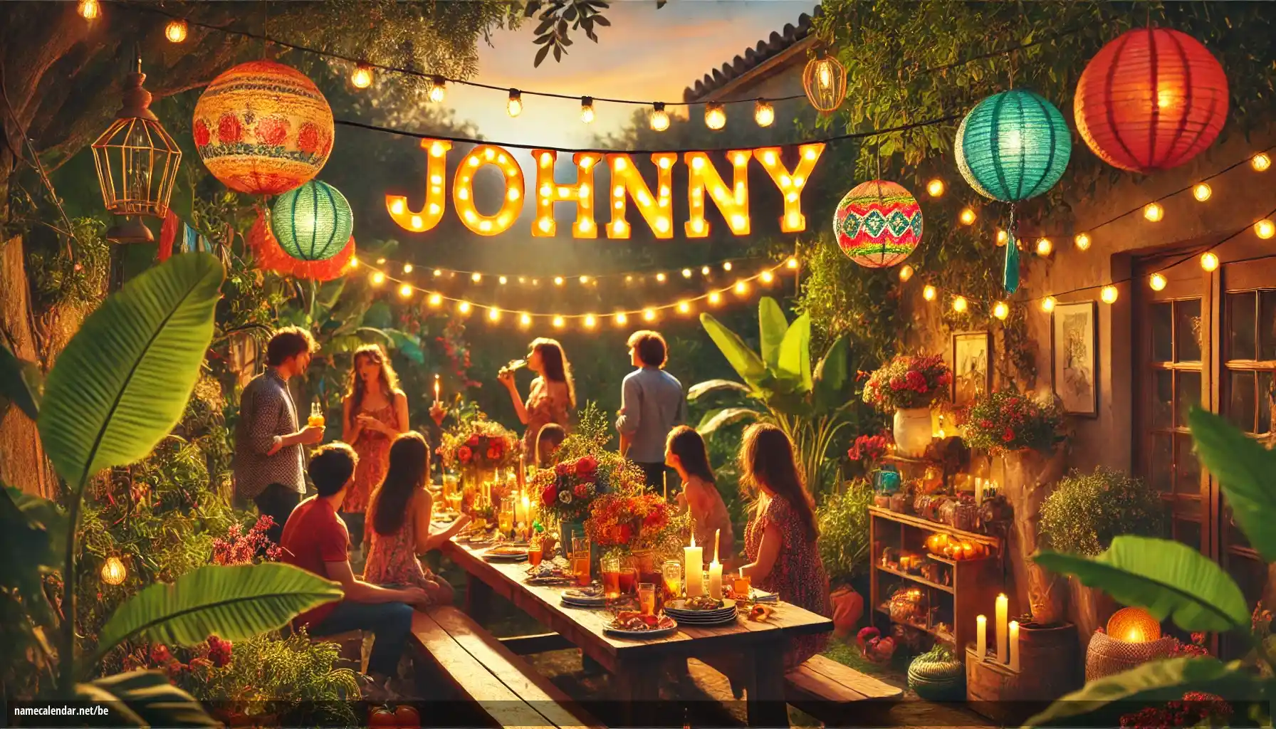 Святкаванне імянін і імянін - Johnny