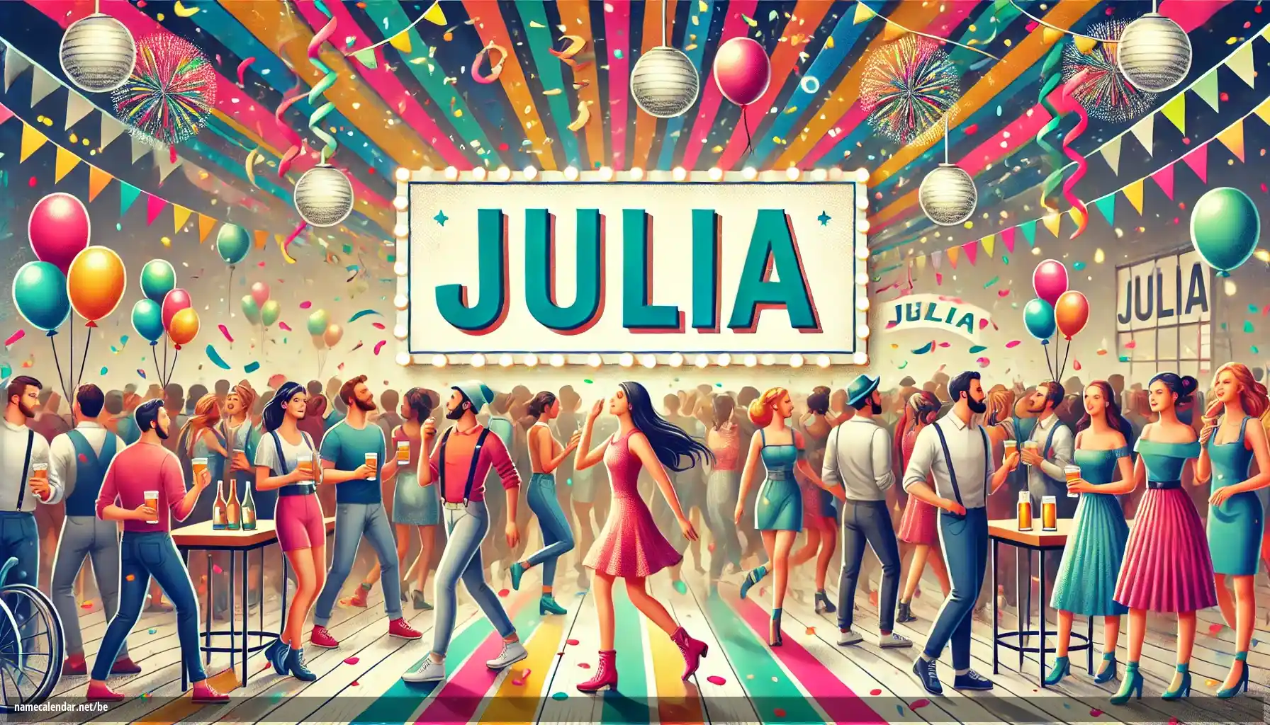 Святкаванне імянін і імянін - Julia