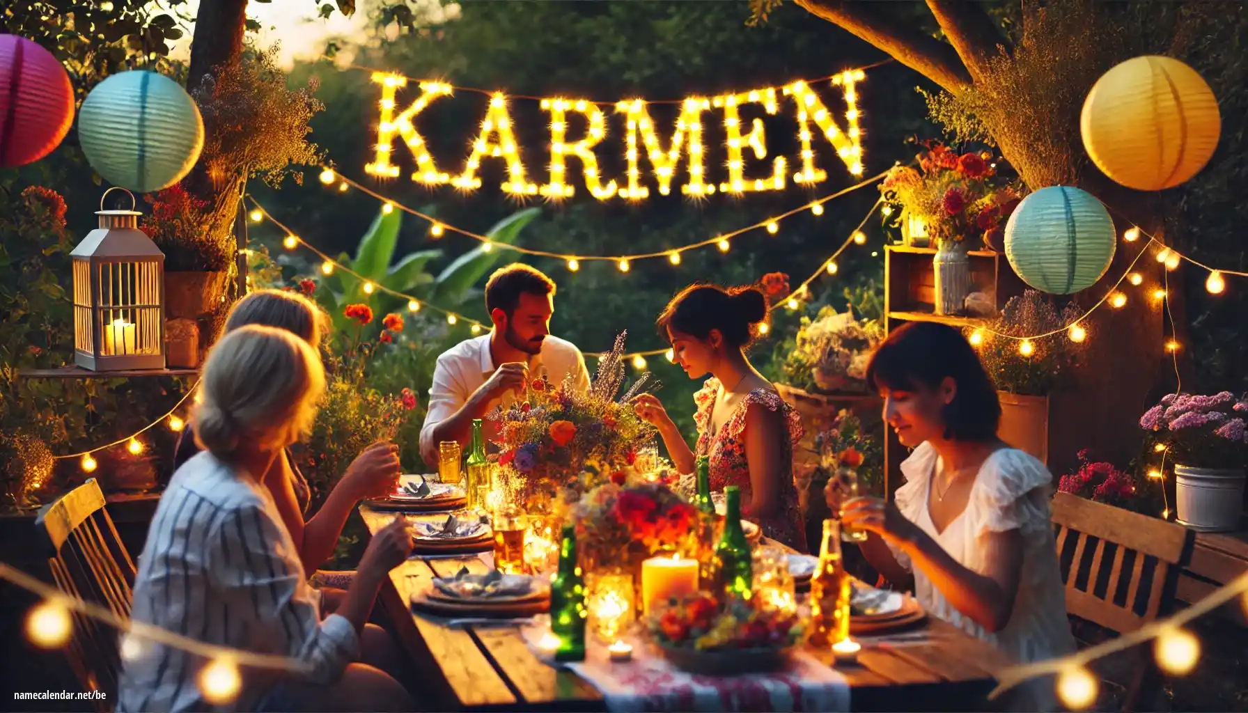 Святкаванне імянін і імянін - Kármen