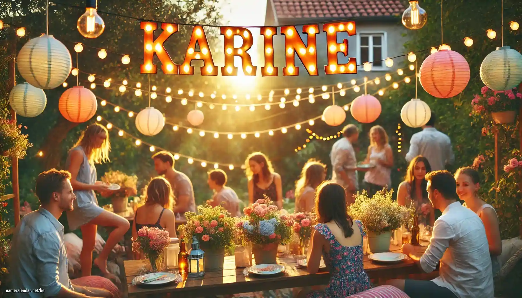 Святкаванне імянін і імянін - Karine