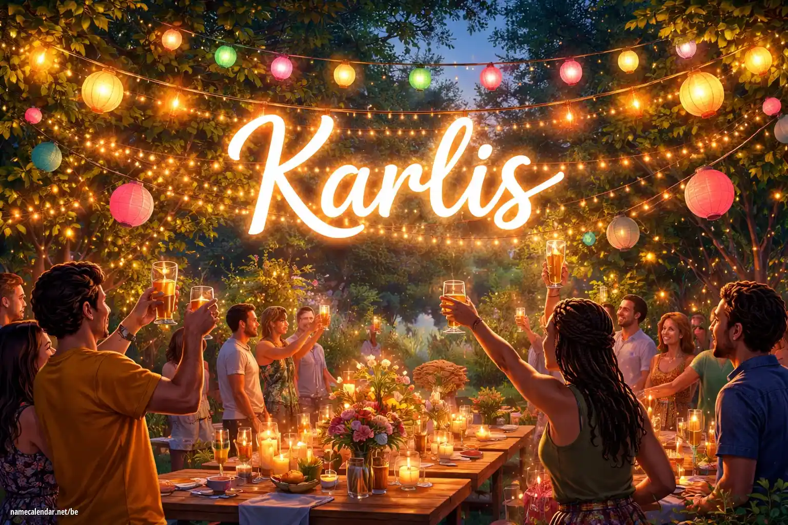 Святкаванне імянін і імянін - Karlis