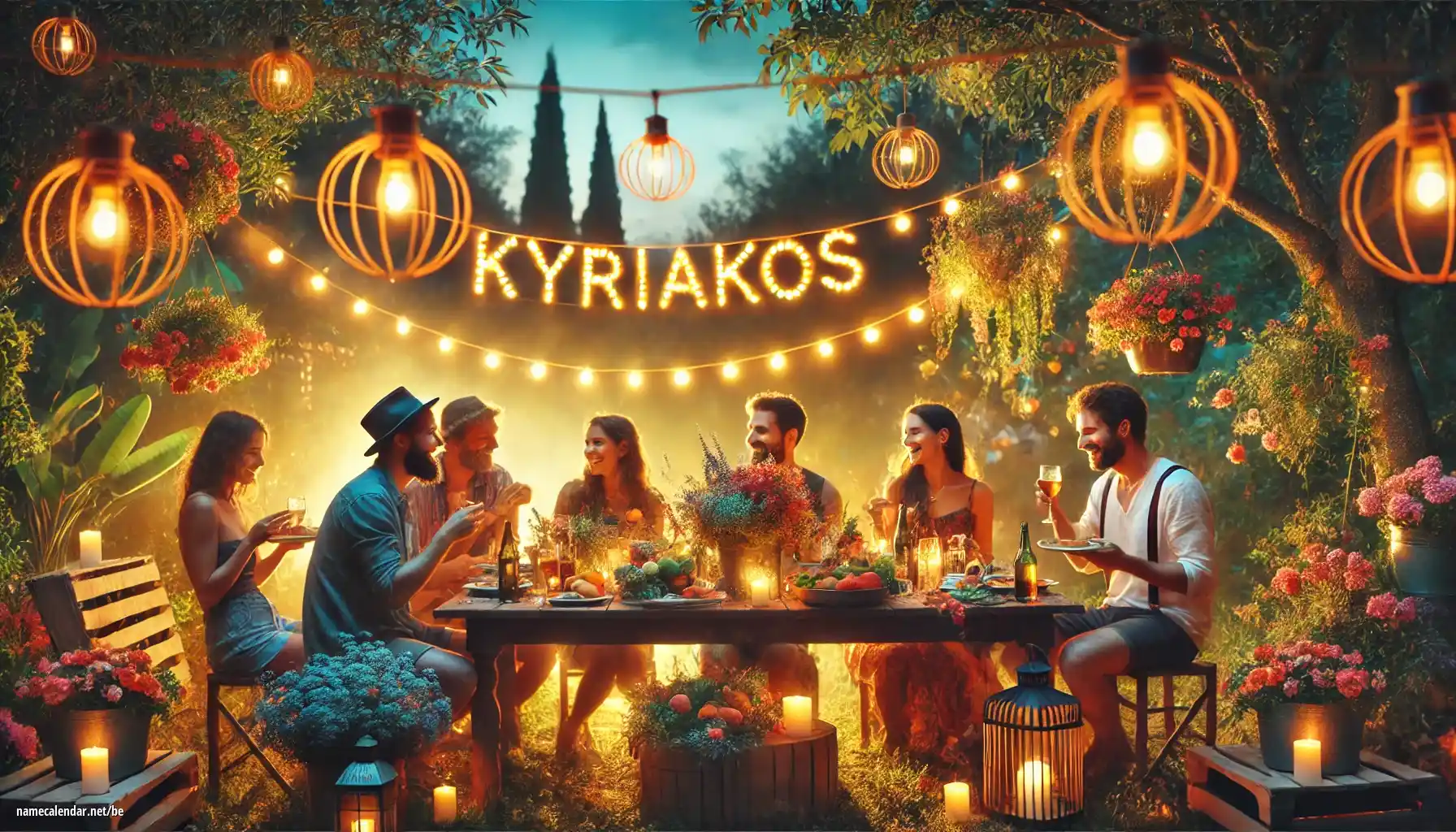 Святкаванне імянін і імянін - Kyriakos