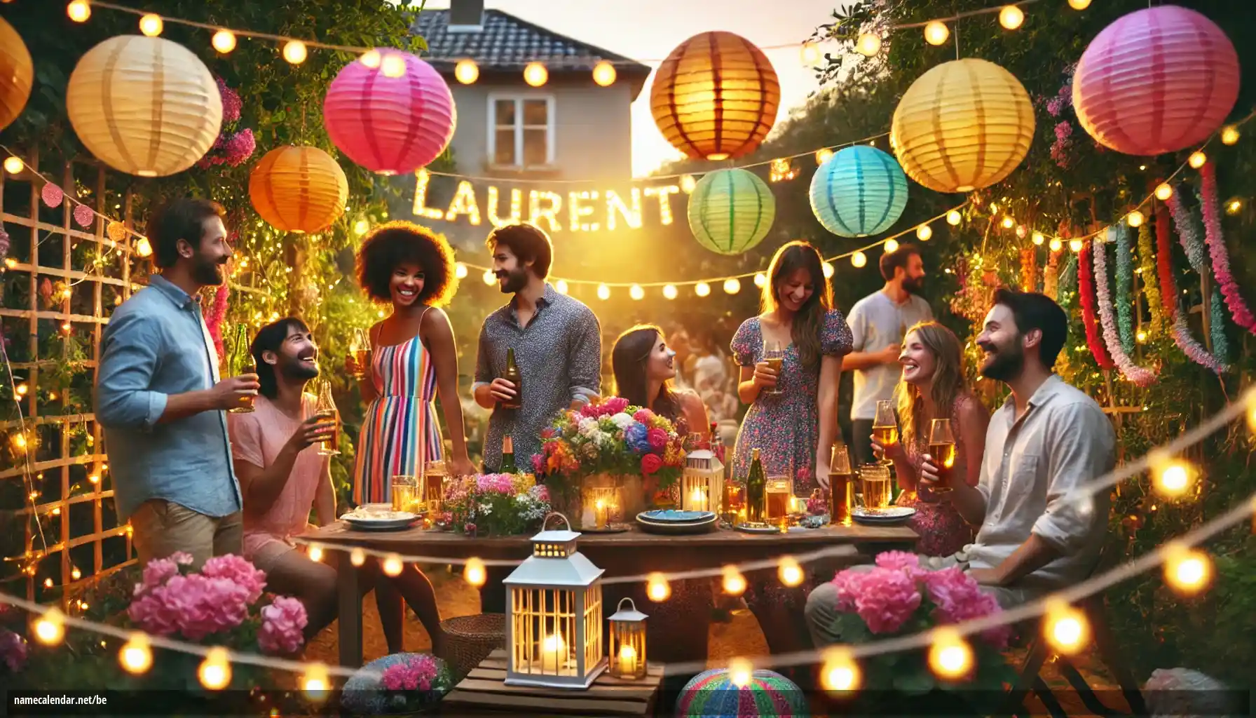Святкаванне імянін і імянін - Laurent