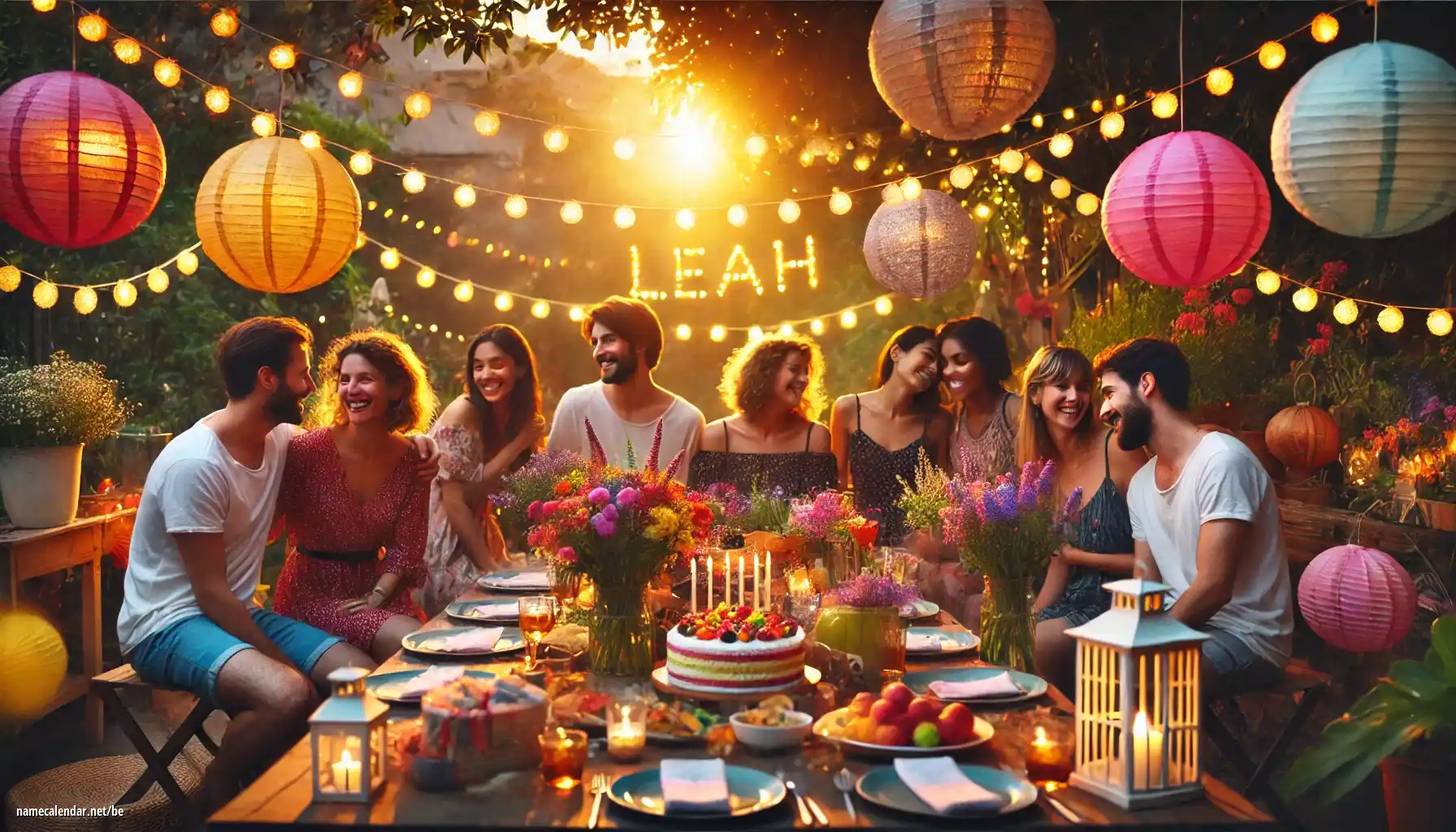 Святкаванне імянін і імянін - Leah