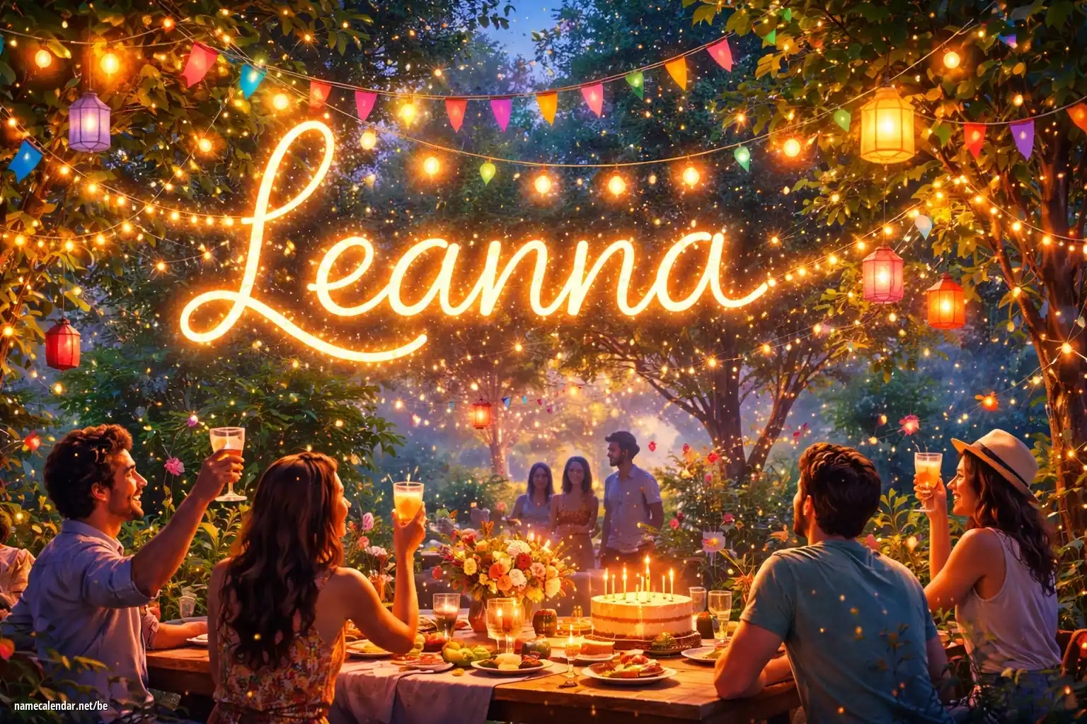 Святкаванне імянін і імянін - Leanna