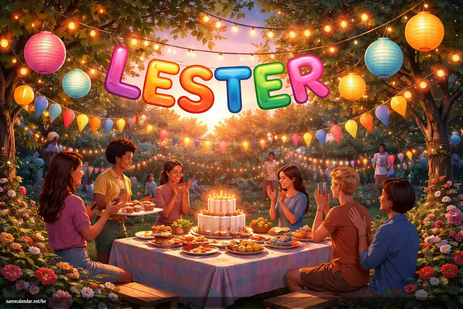 Святкаванне імянін і імянін - Lester