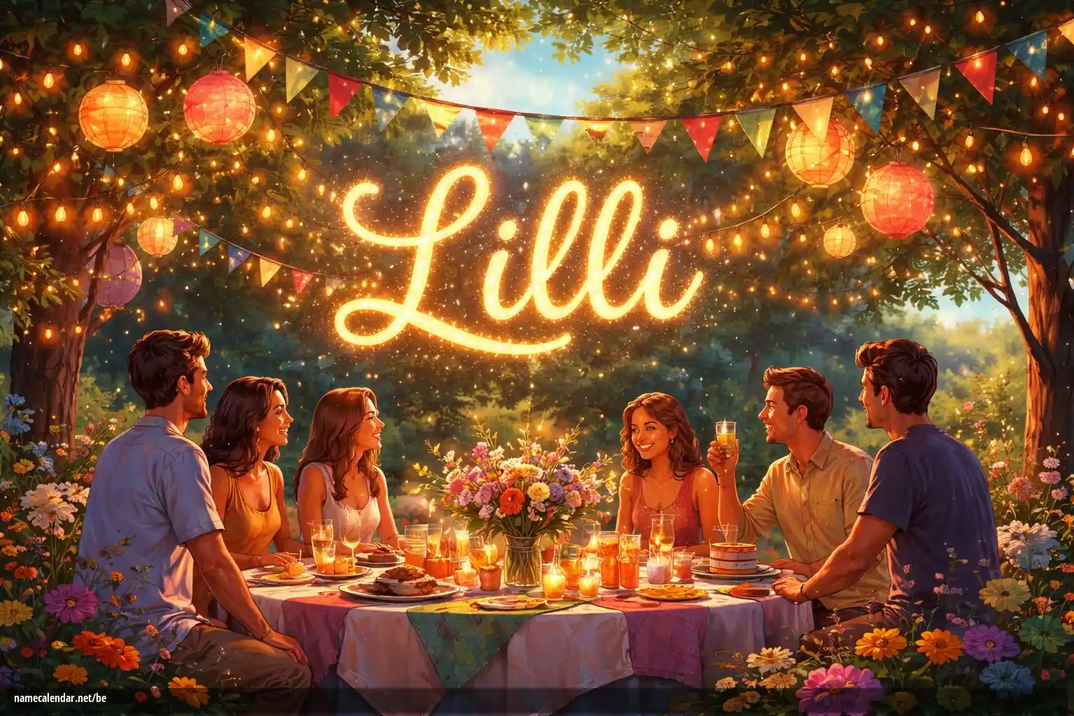 Святкаванне імянін і імянін - Lilli