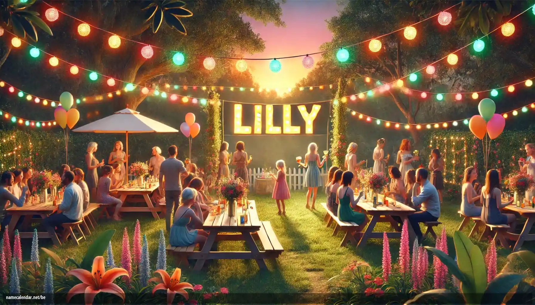 Святкаванне імянін і імянін - Lilly