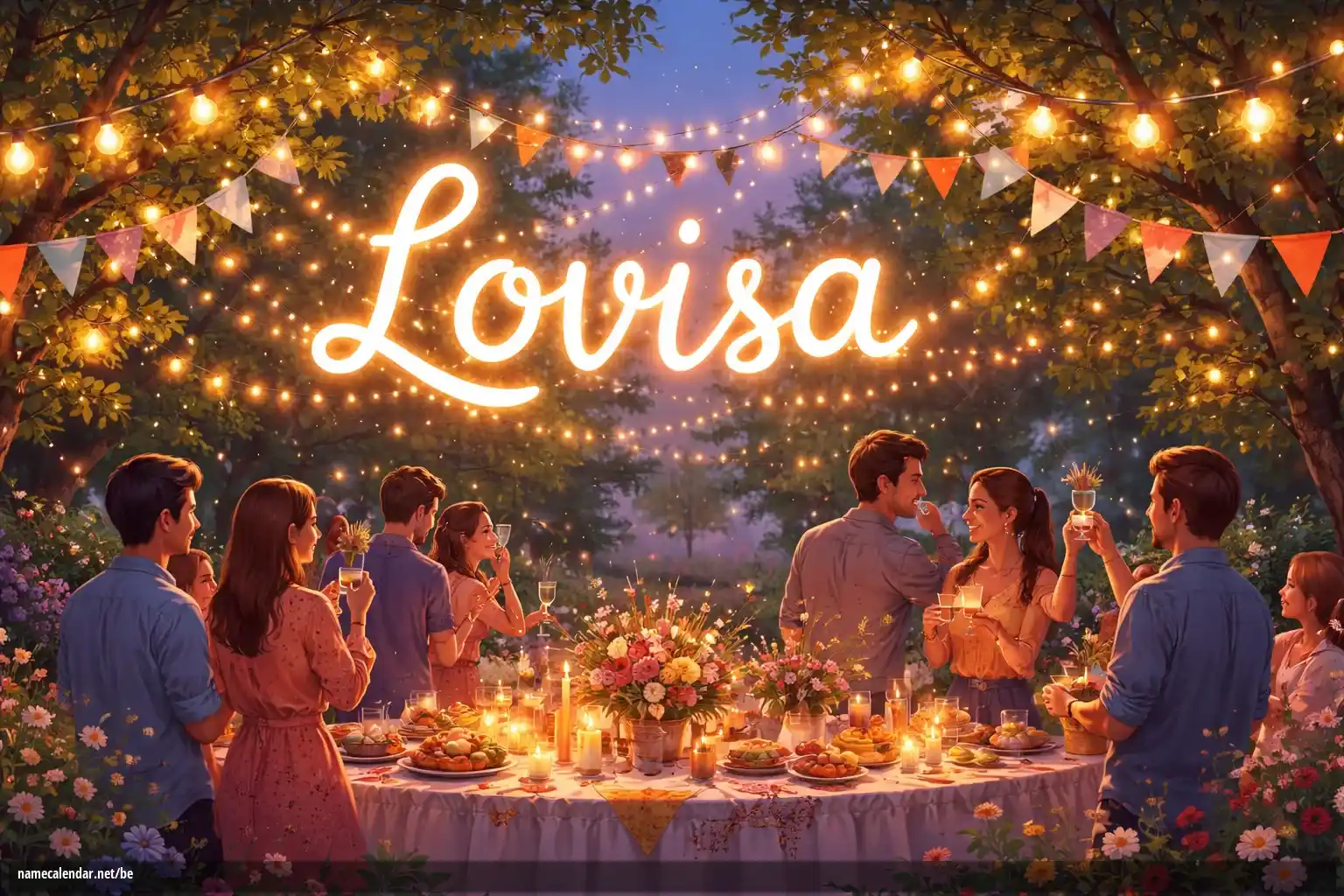 Святкаванне імянін і імянін - Lovisa