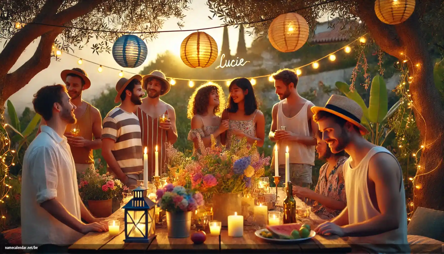 Святкаванне імянін і імянін - Lucie