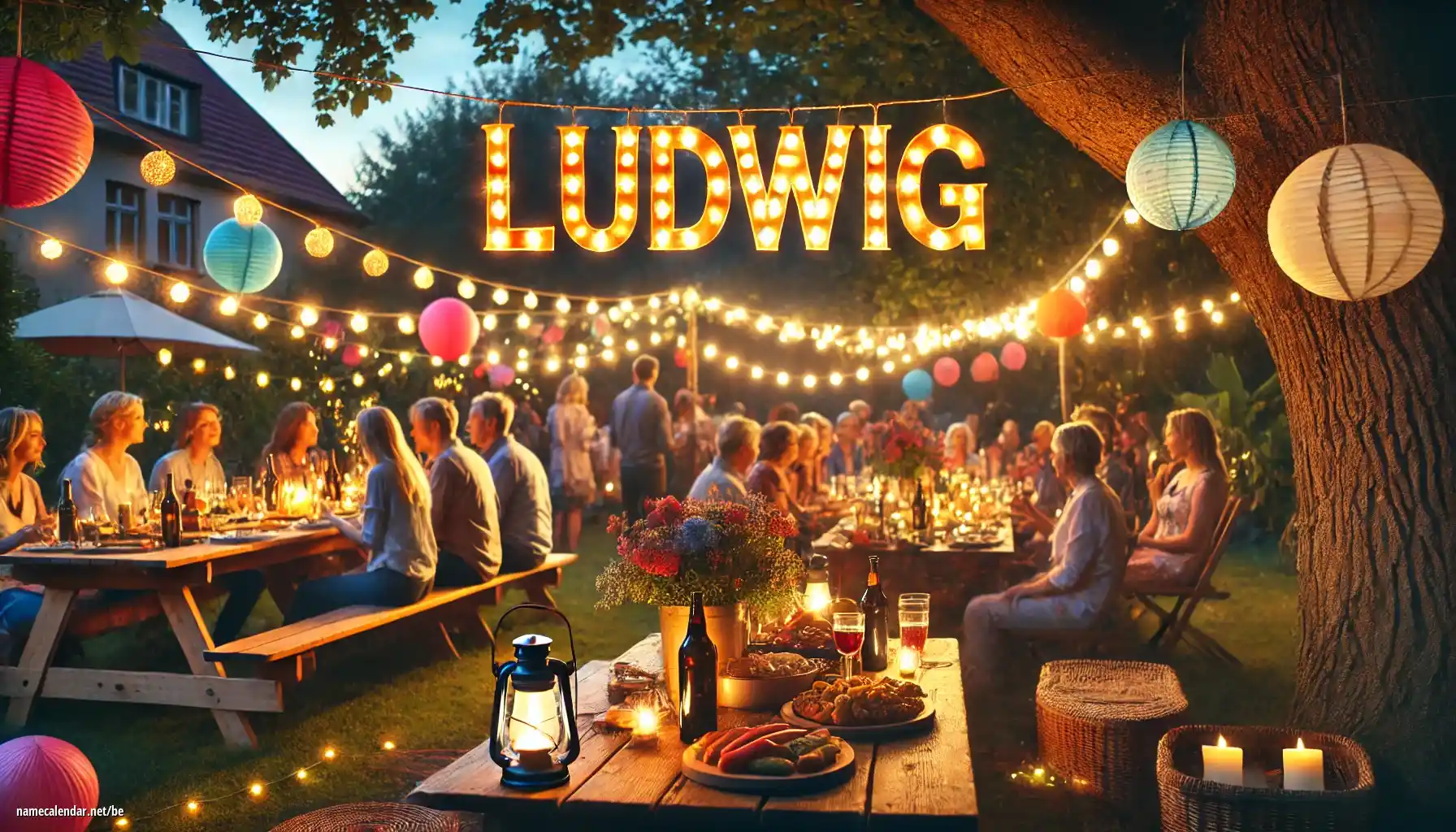 Святкаванне імянін і імянін - Ludwig