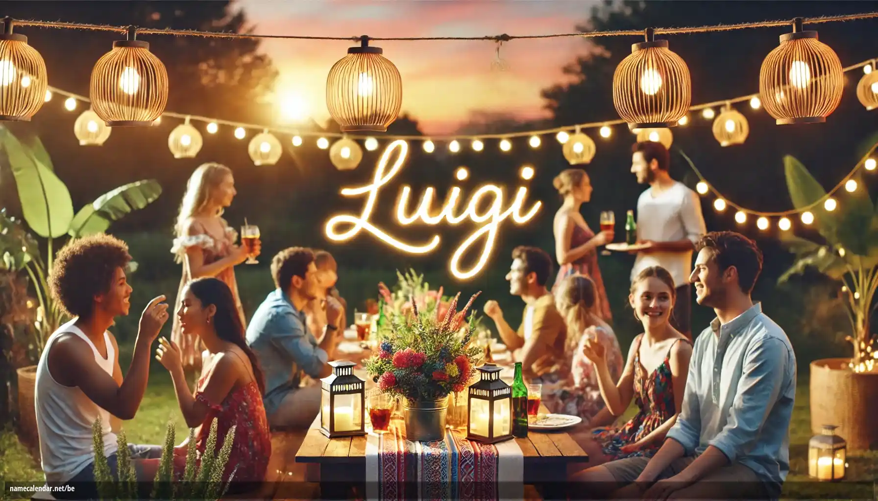 Святкаванне імянін і імянін - Luigi