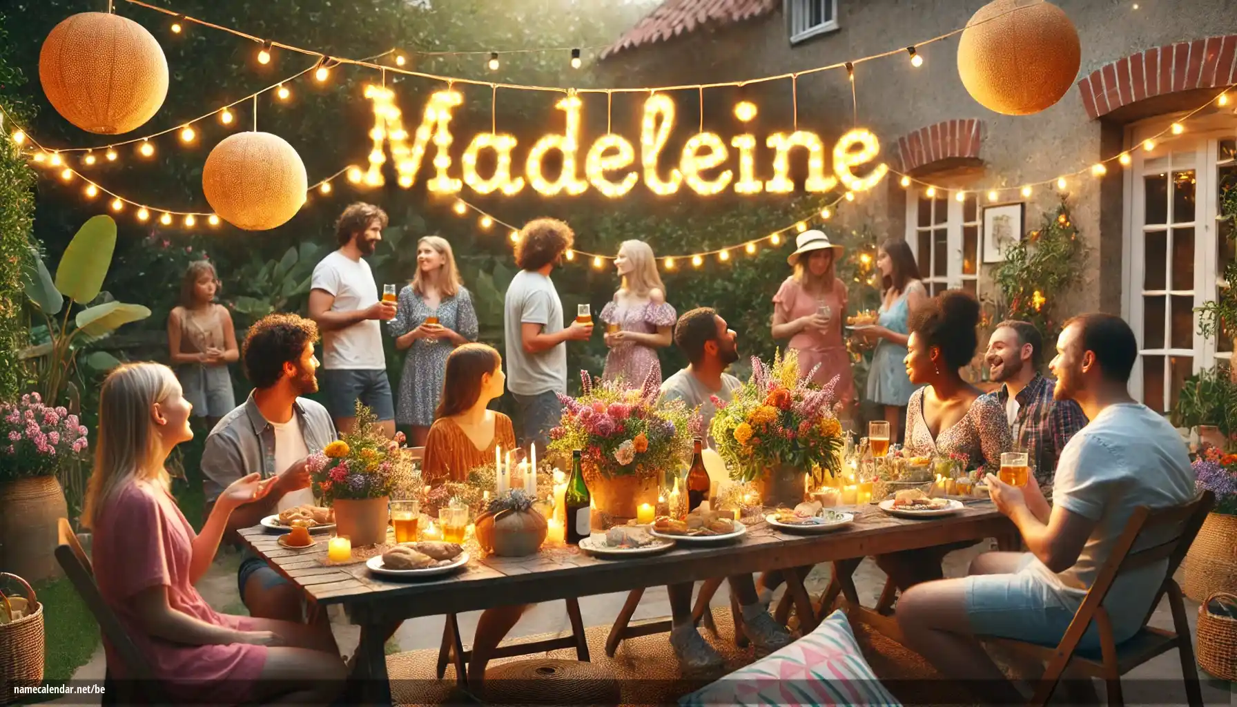 Святкаванне імянін і імянін - Madeleine
