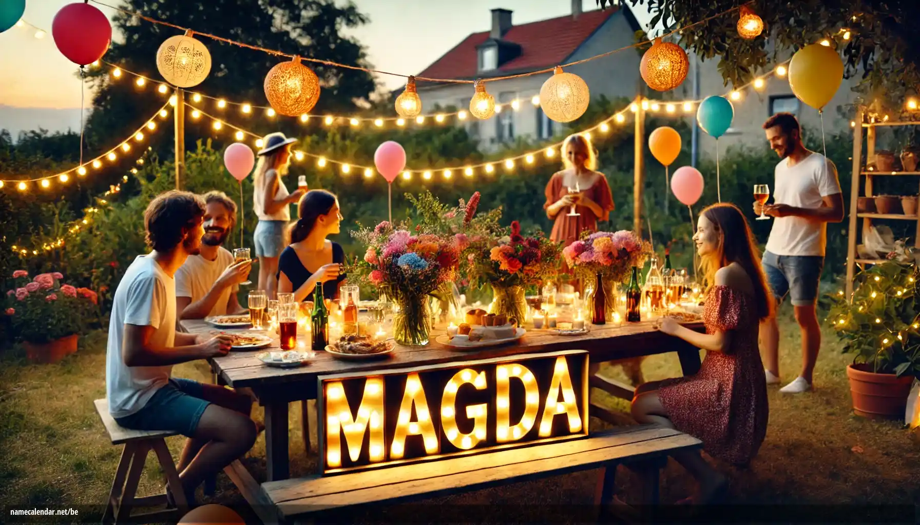 Святкаванне імянін і імянін - Magda