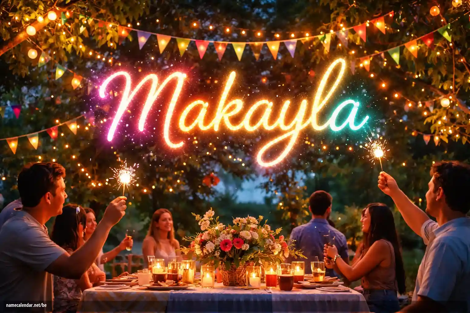 Святкаванне імянін і імянін - Makayla