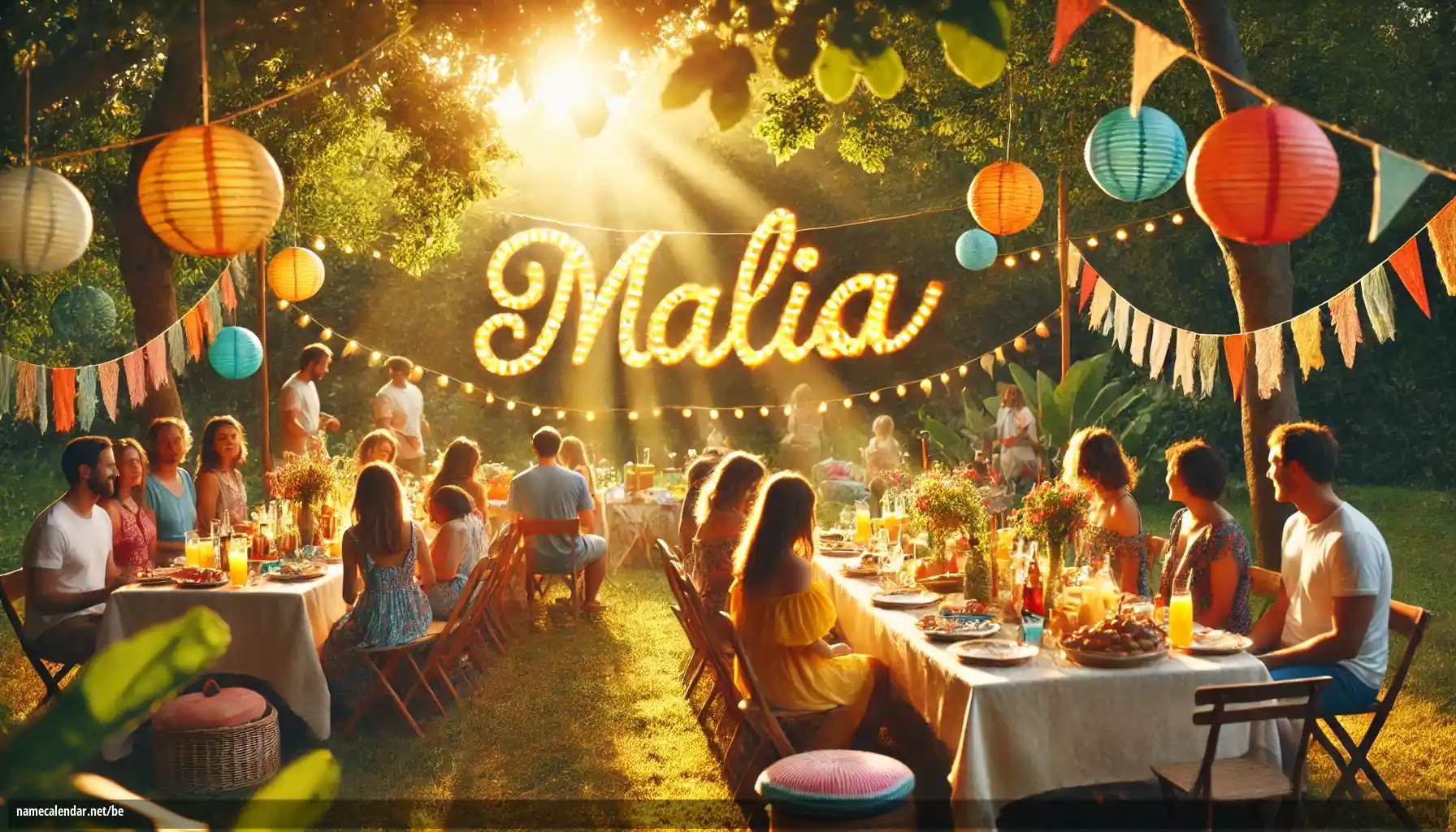 Святкаванне імянін і імянін - Malia