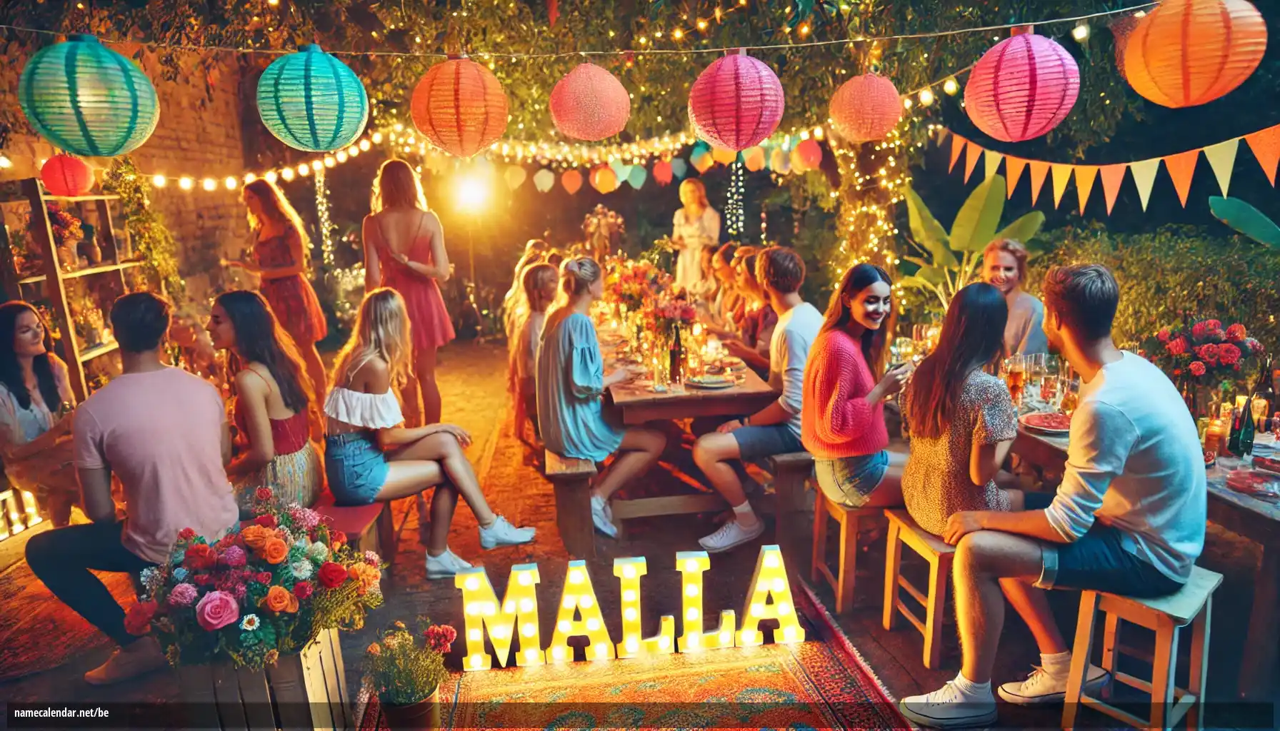 Святкаванне імянін і імянін - Malla