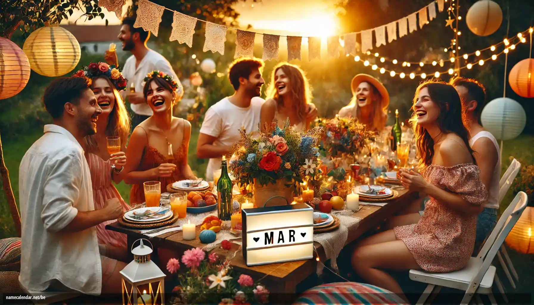 Святкаванне імянін і імянін - Mar
