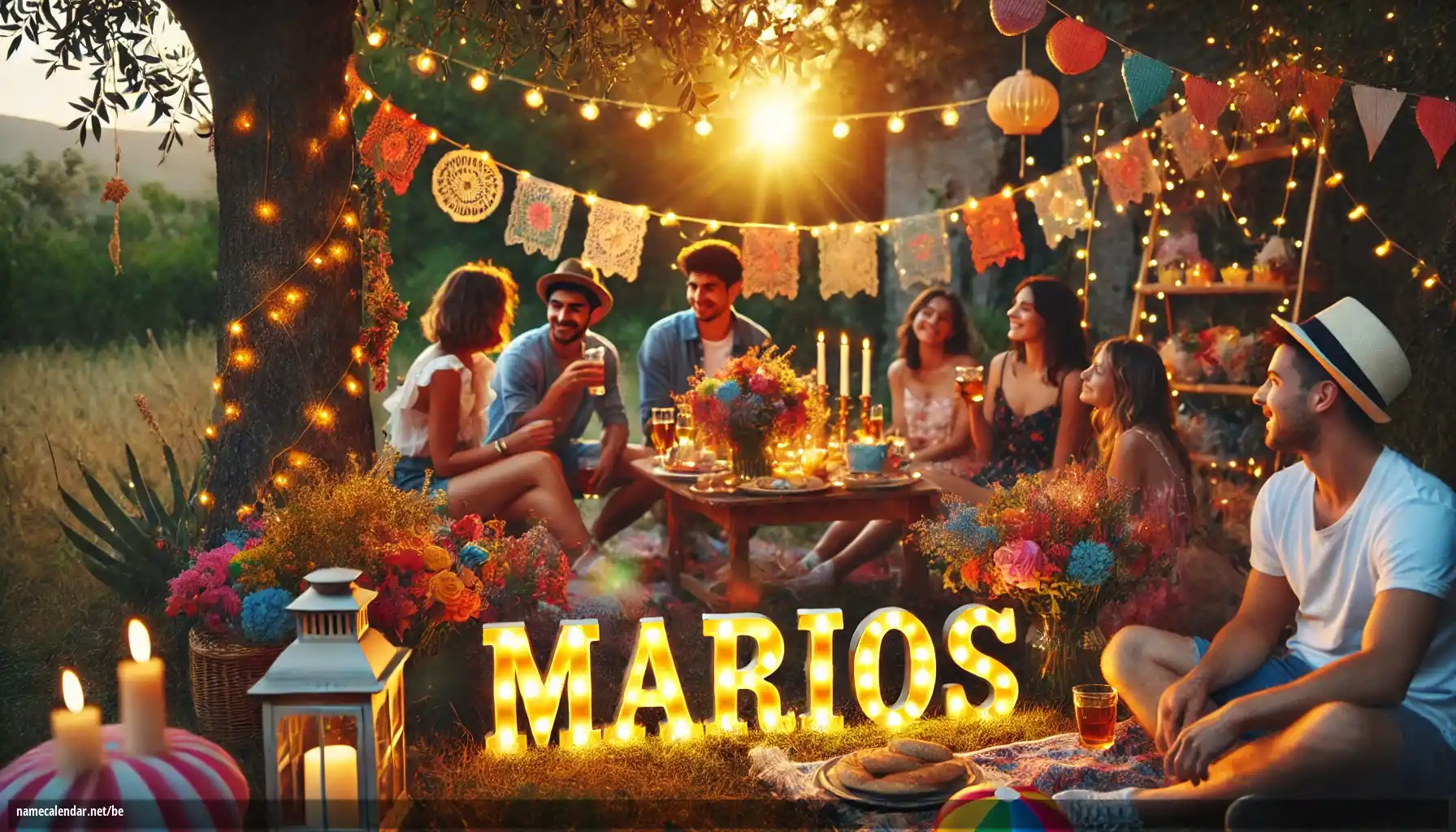 Святкаванне імянін і імянін - Marios