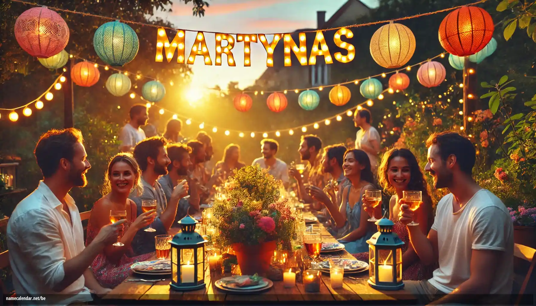 Святкаванне імянін і імянін - Martynas