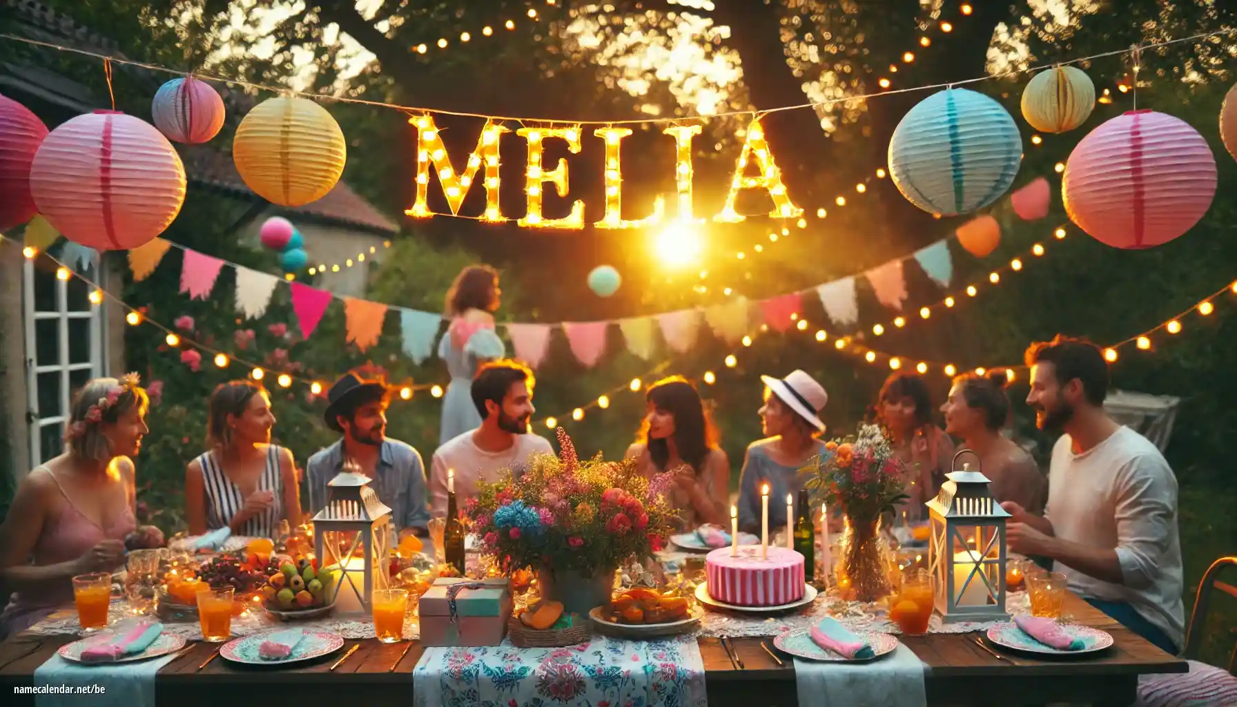 Святкаванне імянін і імянін - Melia