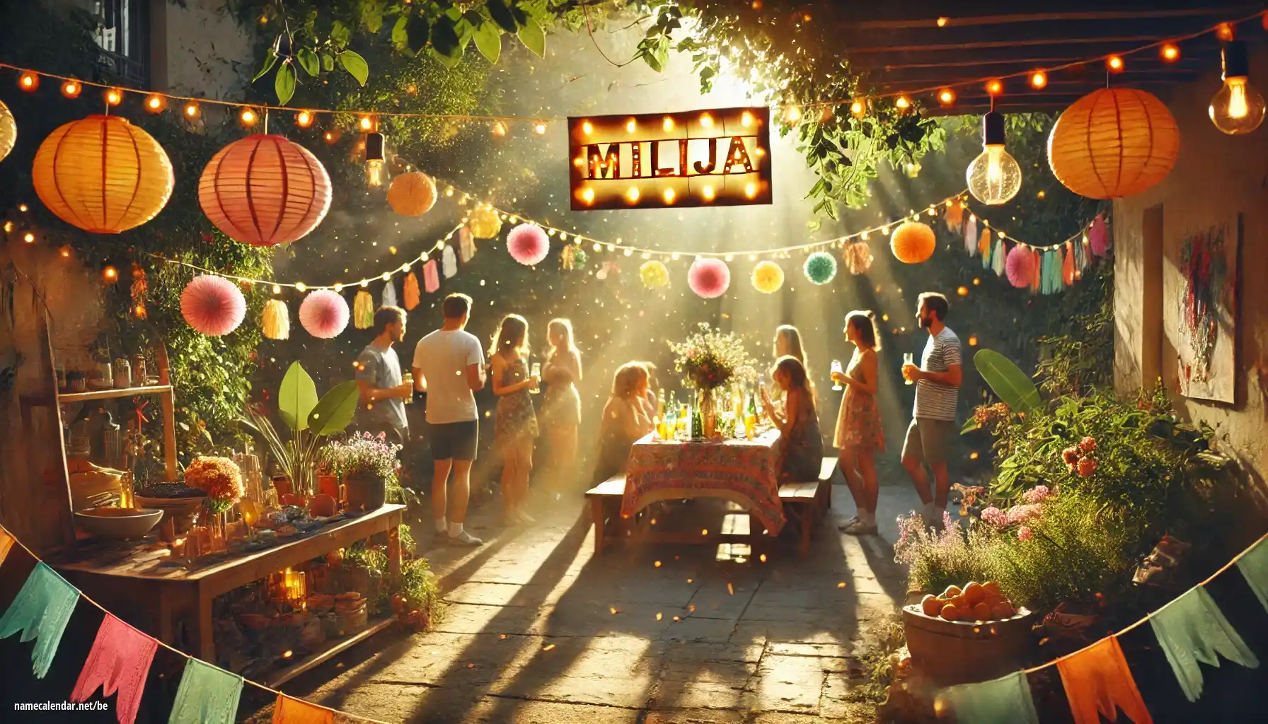 Святкаванне імянін і імянін - Milija