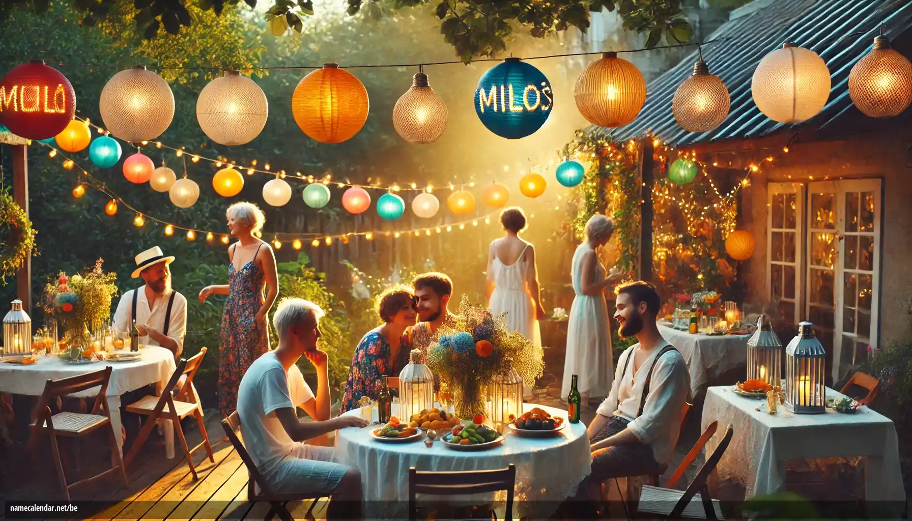 Святкаванне імянін і імянін - Milos